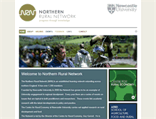 Tablet Screenshot of northernruralnetwork.co.uk